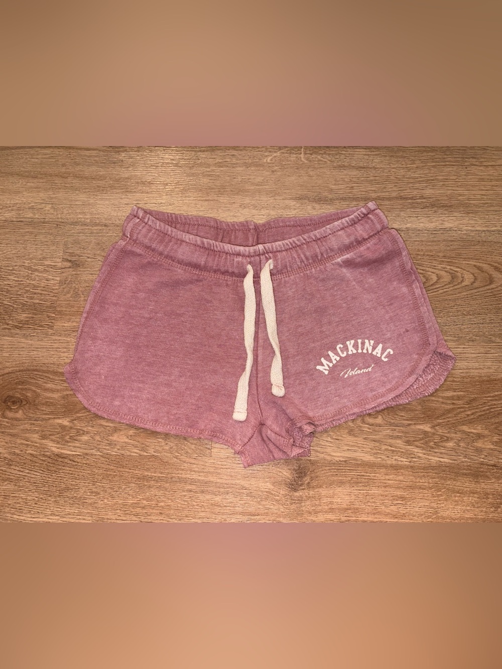 Mackinac Island Women's Lounge Shorts — Mauve